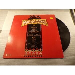 Mack & Mabel Original Broadway Cast Recording Vinyl LP ABC Records 1974 AB-830